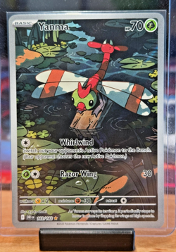Pokemon Yanma Illustration Rare SV10: Destined Rivals 183/182 NM - Image 1