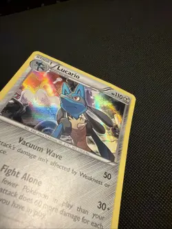 Pokemon Card Fates Collide Lucario 63/124 Rare Holo - Image 2
