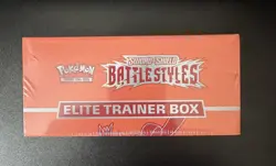 NEW & SEALED SW&SH BATTLE STYLES ELITE TRAINER BOX ETB RED POKEMON TCG - Image 4
