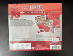 NEW & SEALED SW&SH BATTLE STYLES ELITE TRAINER BOX ETB RED POKEMON TCG - Image 5