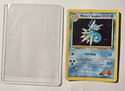Pokemon Card - TCG Misty's Seadra Holo Promo Pre-Release Card #9/132 - Image 2