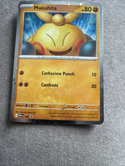 Pokemon TCG Makuhita Black Star Promo MEP 068 NM Card Cosmos - Image 5