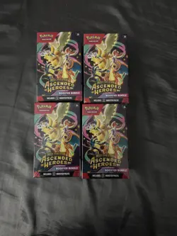 Pokemon TCG: Ascended Heroes Booster Bundle x4 - Brand New & Sealed ✅ - Image 1