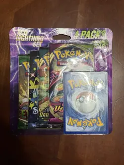 Pokemon TCG Lightning Set. 1-Evolving Skies,1-S Fates,1-D Ablaze, 1-V Voltage - Image 1
