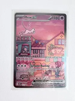 Pokemon 151 Mew EX Full Art UPC Promo SVP Black Star 053 NM / LP - Image 1