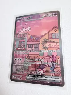 Pokemon 151 Mew EX Full Art UPC Promo SVP Black Star 053 NM / LP - Image 2