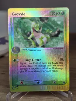 Grovyle 31/97 Pokemon Ex Dragon Reverse Holo Vintage Pokemon TCG - Image 3