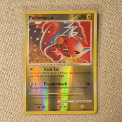 Pokemon Pachirisu Majestic Dawn Uncommon Reverse Holo 43/100 70 HP 2008 TCG - Image 1