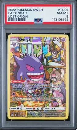 Pokemon Gengar TG06/TG30 Swsh11: Lost Origin Trainer Gallery - Image 1