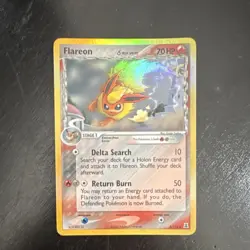 Pokemon Flareon EX Delta Species 5/113 Holo Rare 2005 70 HP Pokemon TCG 6+ - Image 2