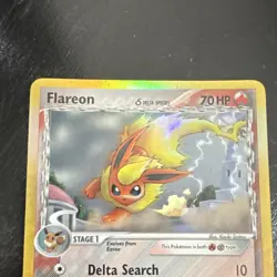 Pokemon Flareon EX Delta Species 5/113 Holo Rare 2005 70 HP Pokemon TCG 6+ - Image 3
