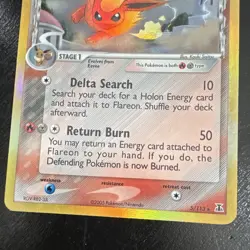 Pokemon Flareon EX Delta Species 5/113 Holo Rare 2005 70 HP Pokemon TCG 6+ - Image 4