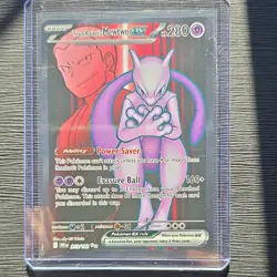 The Pokemon Company Team Rocket's Mewtwo ex Destined Rivals UR Holo 213/182 - Image 1