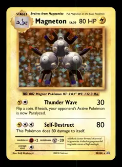 Magneton 38/108 Holo Rare Evolutions Pokemon Holo Near Mint - Image 1