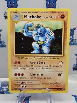 Machoke 58/108 - XY Evolutions- Pokemon - NM - Image 1