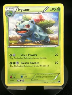 Pokemon TCG Ivysaur 2/108 Dark Explorers Regular HP - Image 1
