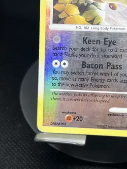Pokemon TCG Furret 27/132 Secret Wonders Reverse Holo MP - Image 5