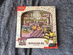 Pokemon Alakazam EX TCG Scarlet and Violet 151 Collection - Image 1