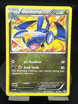 Pokemon TCG Garchomp 91/124 Dragons Exalted Reverse Holo MP - Image 1