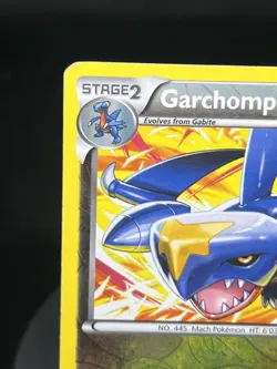 Pokemon TCG Garchomp 91/124 Dragons Exalted Reverse Holo MP - Image 2