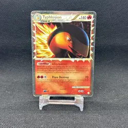 Pokemon 2010 Typhlosion Heartgold Soulsilver 110/123 - Image 1