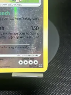 Pokemon TCG Slaking 16/127 Platinum Reverse Holo MP - Image 4