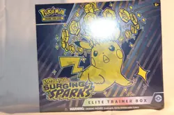 Pokemon TCG: Scarlet & Violet - Surging Sparks Elite Trainer Box - Image 1