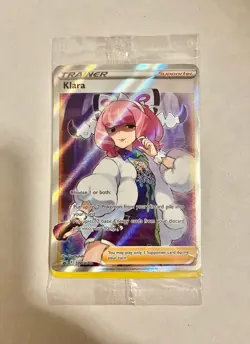 Klara (Full Art) SWSH302 Holo Ultra Rare Sword & Shield Promo Pokemon (Sealed)NM - Image 1