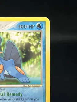 Pokemon TCG Swampert 23/109 Ruby & Sapphire Regular Rare MP - Image 3