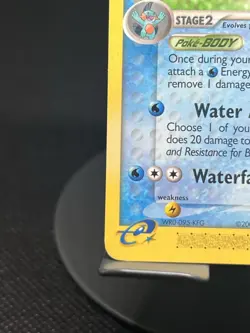 Pokemon TCG Swampert 23/109 Ruby & Sapphire Regular Rare MP - Image 5