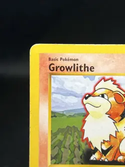 Pokemon TCG Growlithe 28/102 Set Shadowless Regular HP - Image 2