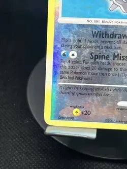 Pokemon TCG Cloyster 47/132 Secret Wonders Reverse Holo MP - Image 5