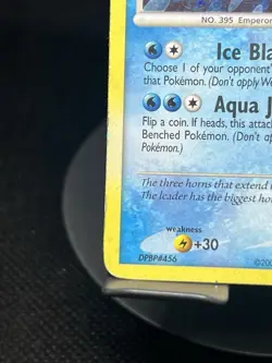 Pokemon TCG Empoleon 4/130 Diamond & Pearl Holo Rare DMG - Image 5