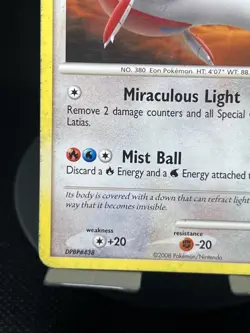Pokemon TCG Latias 22/106 Great Encounters Regular Rare HP - Image 4