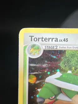 Pokemon TCG Torterra 17/130 Diamond & Pearl Holo Rare HP - Image 2