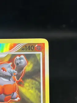 Pokemon TCG Rhyperior 12/130 Diamond & Pearl Reverse Holo MP - Image 3
