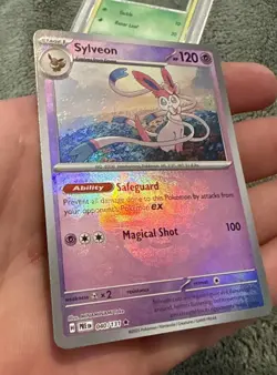 Sylveon (Master Ball Pattern) 040/131 Holo SV: Prismatic Evolutions Pokemon - Image 3