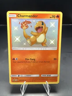 Pokemon Charmander Shiny Holo Rare Hidden Fates: Shiny Vault SV6/SV94 - Image 2