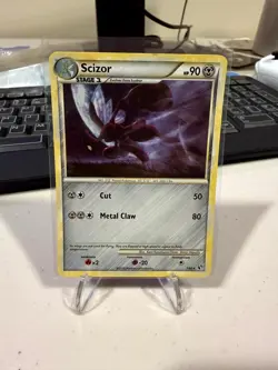 Scizor 7/90 Holo Rare HGSS Undaunted Pokemon Holo Lightly Played - Image 1