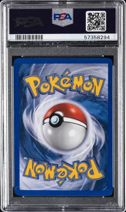 2005 POKEMON EX UNSEEN FORCES #A/28 UNOWN-HOLO PSA 8 - Image 2