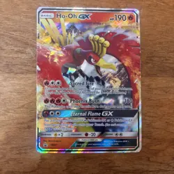 Lightly Played Ho-Oh GX - SM57 - SM Black Star Promos Pokemon SM Promo - Image 1