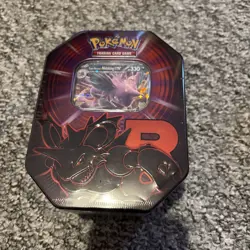Pokemon TCG: Team Rocket Tin NIDOKING Destined Rivals - Brand New & Sealed - Image 1