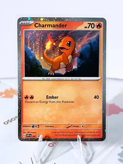 Pokemon 151 Charmander Bulbasaur Squirtle SVP 046 047 048 Cosmos Foil Kanto Set - Image 1