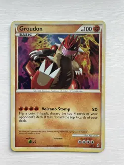 Pokemon TCG Groudon Call of Legends 6/95 Holo Holo Rare -LP - Image 1