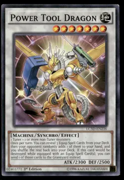 Power Tool Dragon Legendary Collection 5D's LC5D-EN236 Yugioh DMG - Image 1