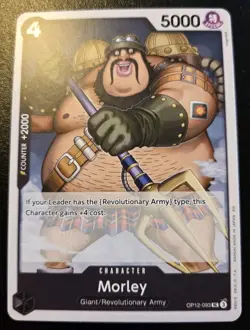 Morley OP12-093 Uncommon Legacy Of The Master One Piece Card Game - Image 1