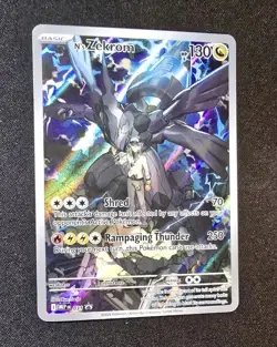 Pokemon N's Zekrom Promo Full Art Holo Card 039 Dragon 130 HP TCG 005 - Image 1