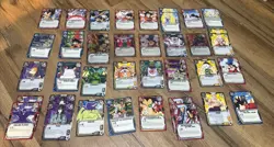 Dragon Ball CCG BANDAI 2008 Lot Of Cards With Foils Gold Stamps - Image 1