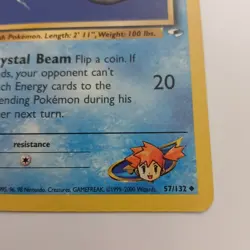 Misty's Tentacool Gym Heroes 57/132 Pokemon TCG Card Uncommon Unlimited MP - Image 4