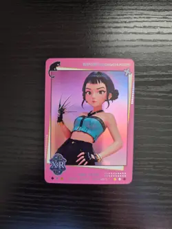 NEW! KPop Demon Hunters Exquisite Collection Card - Zoey - XR Rarity #010 Holo - Image 1